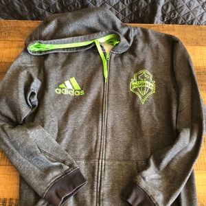 Sounders full zip sweatshirt